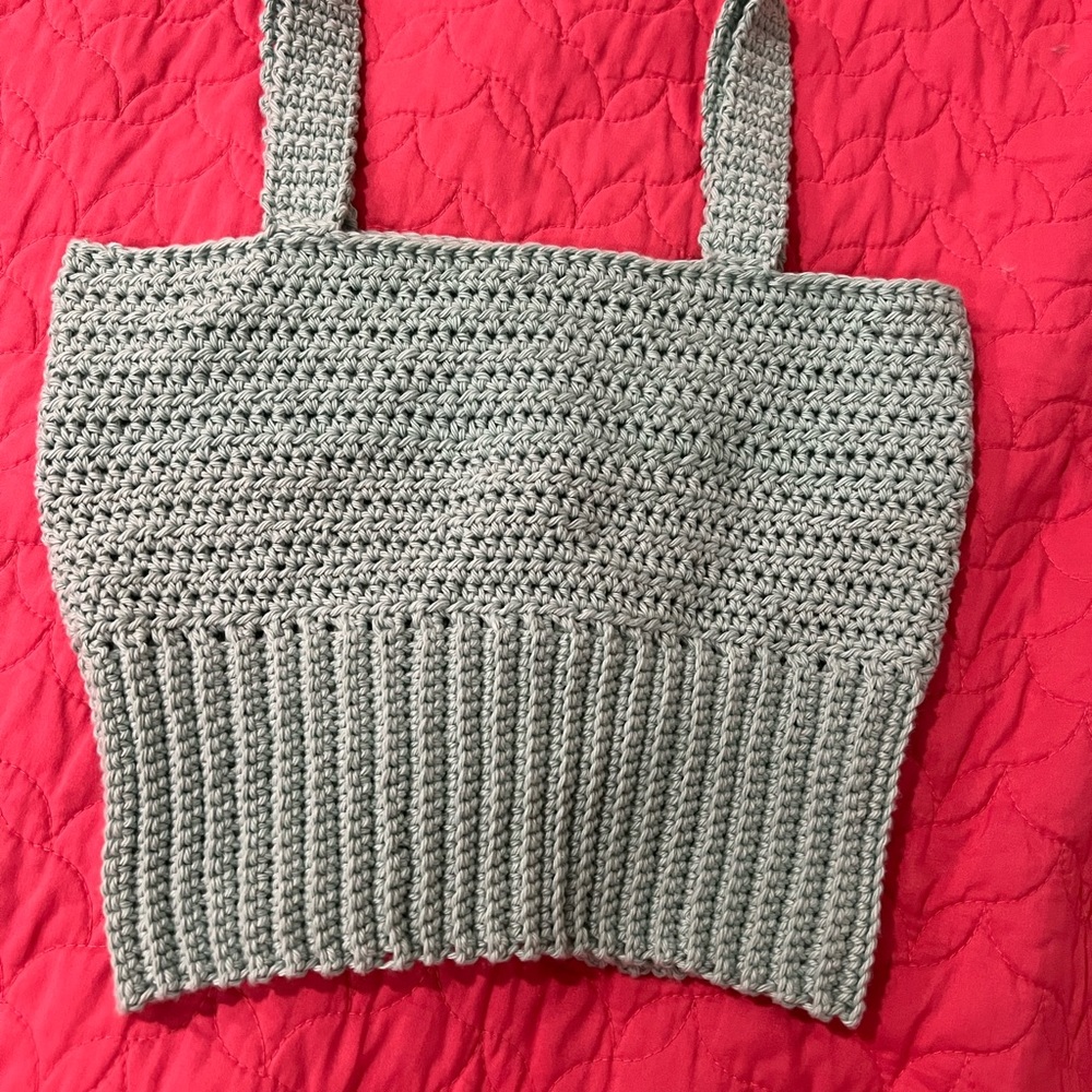 Neck crop top - Picture 2 of 5